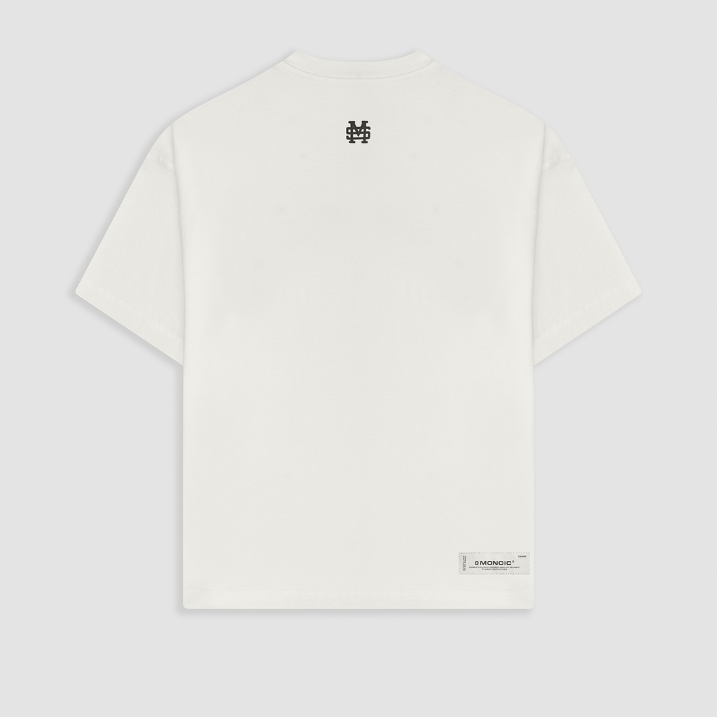 MONOIC TIMELESS V2 CAMISETA  BOXY FIT BLANCA