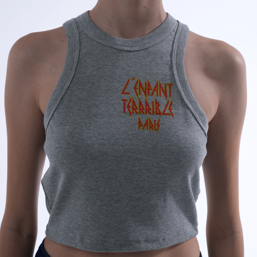 SINNERS ENFANT TERRIBLE TANK TOP MUJER GRIS