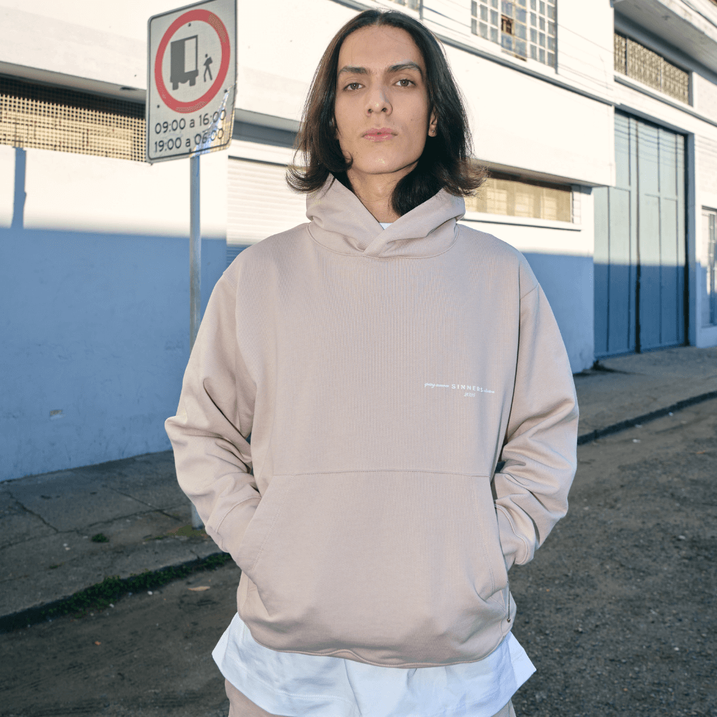 SINNERS GARMENTS BUZO BEIGE