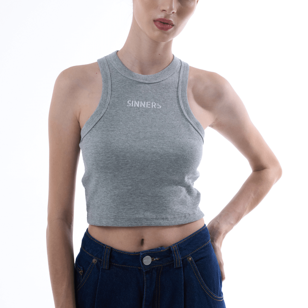 SINNERS TANK TOP MUJER GRIS