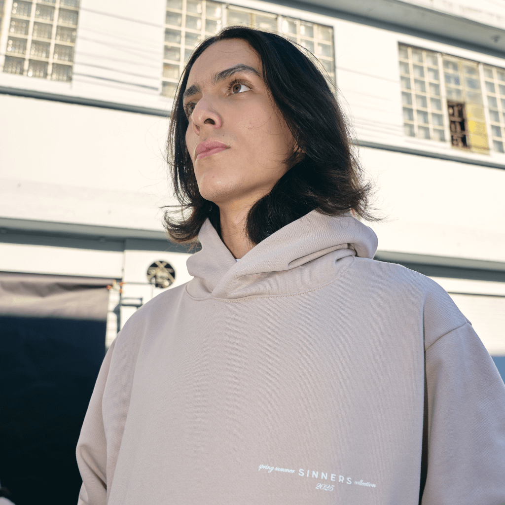 SINNERS GARMENTS BUZO BEIGE