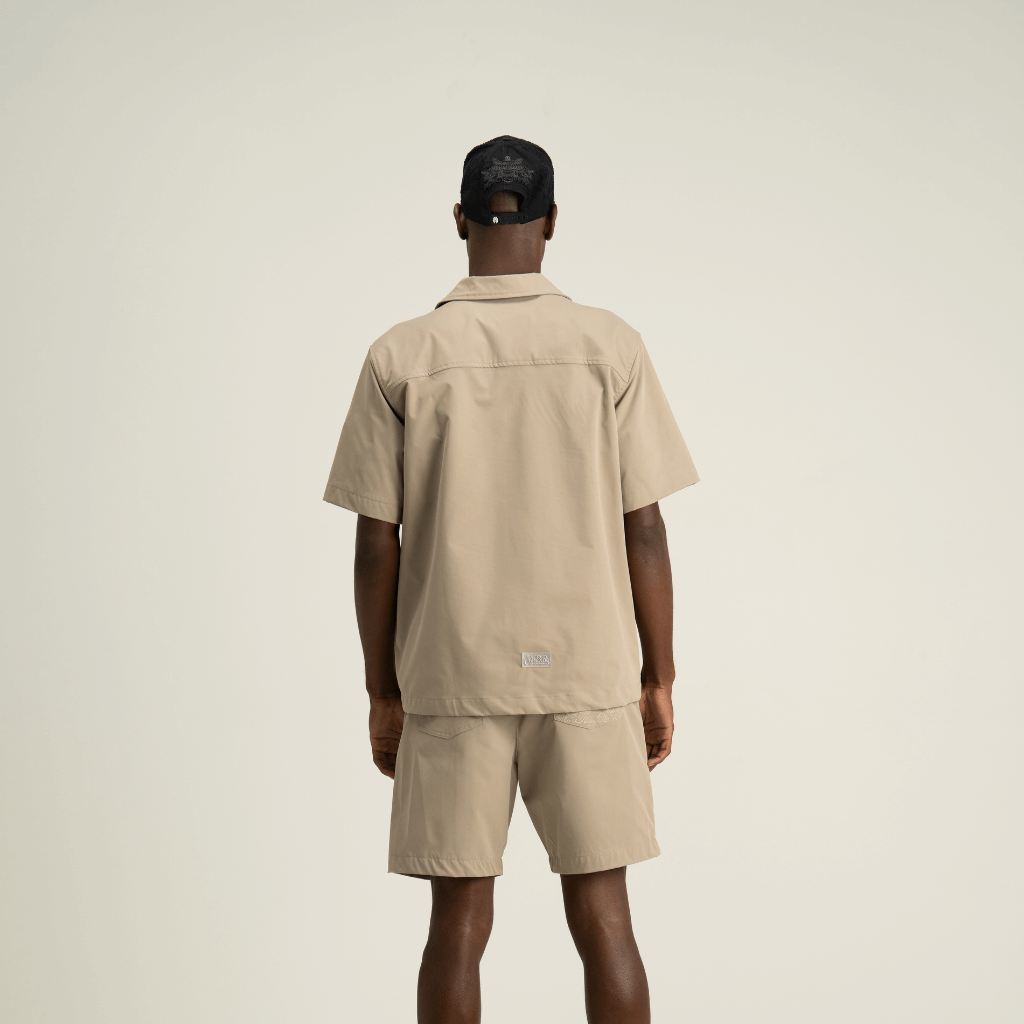 AP CROWN HILOS SAGRADOS YARA CAMISA REGULAR KHAKHI