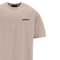 AURUM METROPOLIS III MOCHA LINE CAMISETA OVERSIZED CAFE