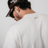 ASTRONOMIC CAN I GET A RIDE? GASOLINE CAMISETA OVERSIZED BLANCA