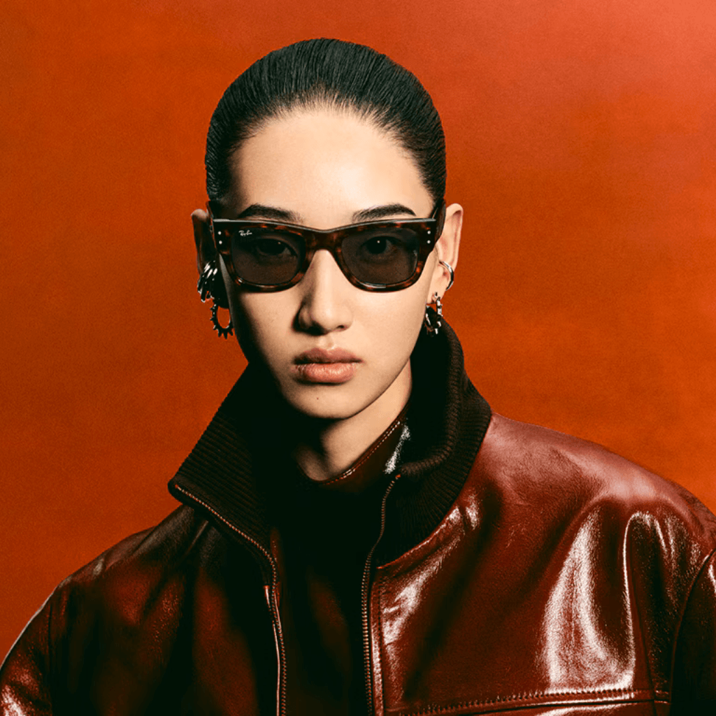 GAFAS RAYBAN MEGA WAYFARER SUMMER CAPSULE POLISHED HAVANA