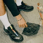 TENIS HOMBRE SALOMON XT-4 "BLACK EBONY" NEGROS
