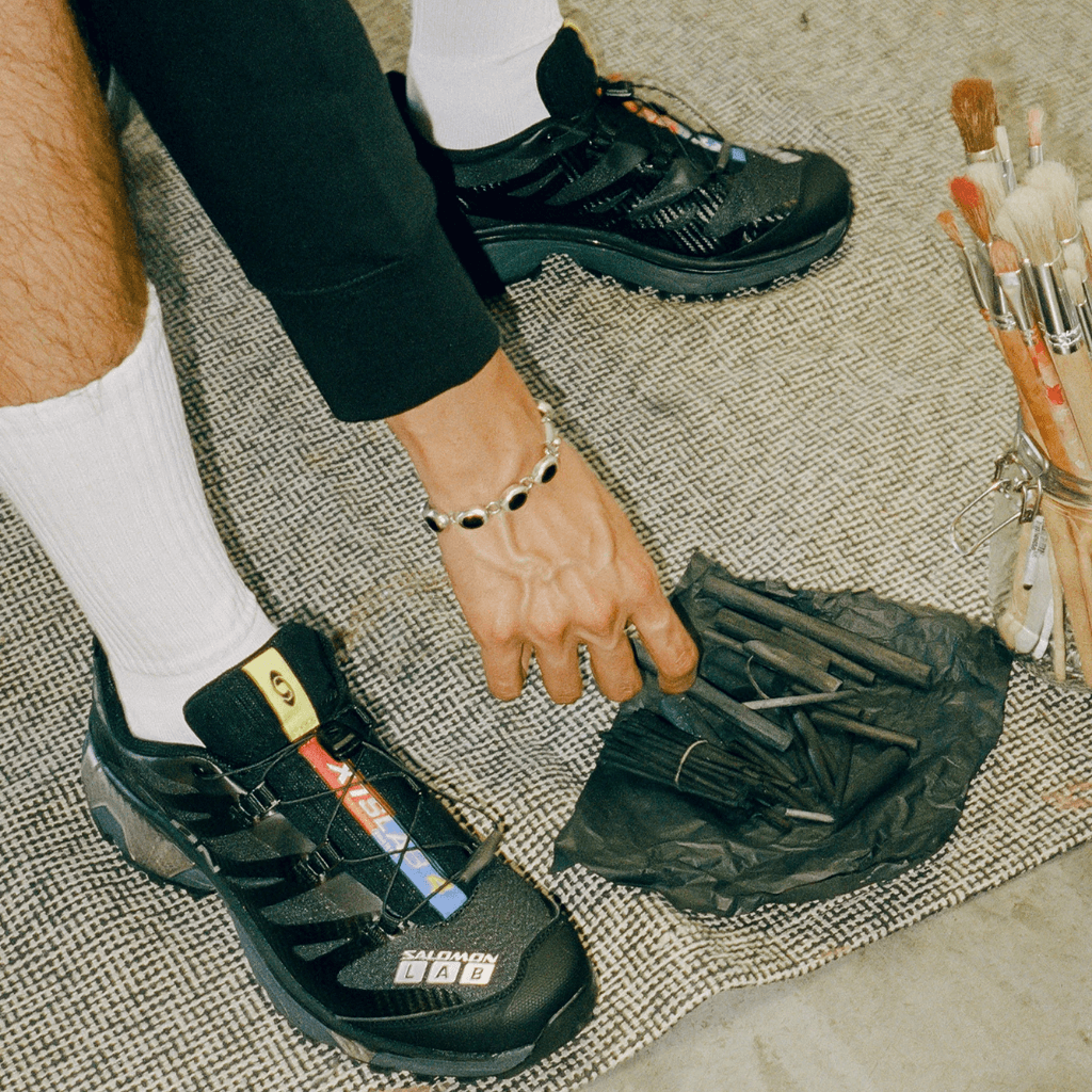 TENIS HOMBRE SALOMON XT-4 "BLACK EBONY" NEGROS