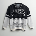 AP CROWN HILOS SAGRADOS AHUR SACO REGULAR NEGRO/MARFIL