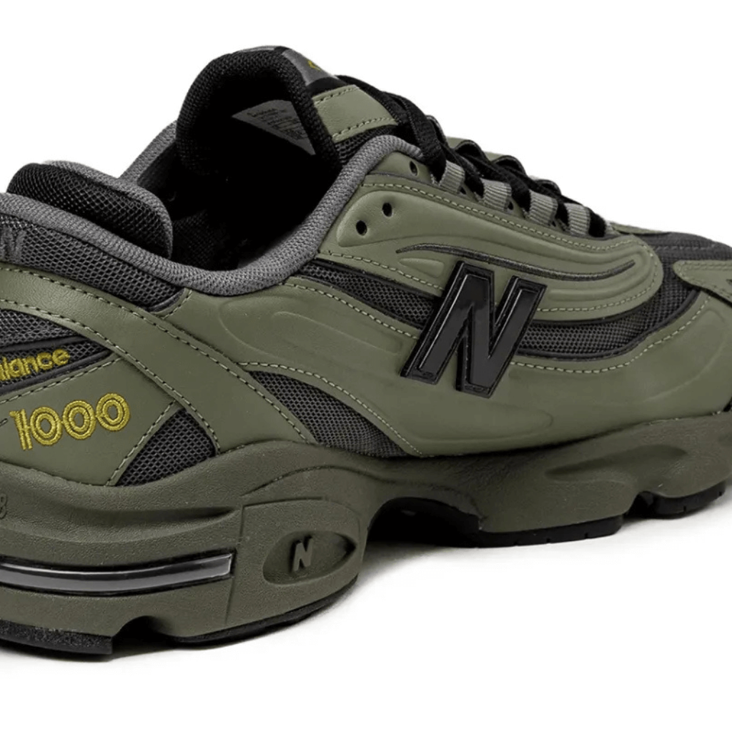 TENIS NEW BALANCE 1000 DARK OLIVE MAGNET VERDES