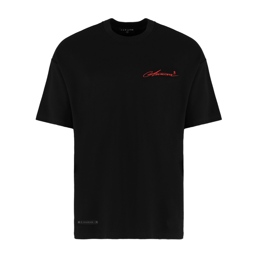 AURUM METROPOLIS III BAHAMAS CAMISETA OVERSIZED NEGRA