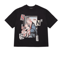 SINNERS SURREALISM CAMISETA OVERSIZED NEGRA