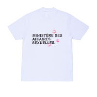 SINNERS SEXUAL FANTASIES MINISTERE CAMISETA OVERSIZE BLANCA