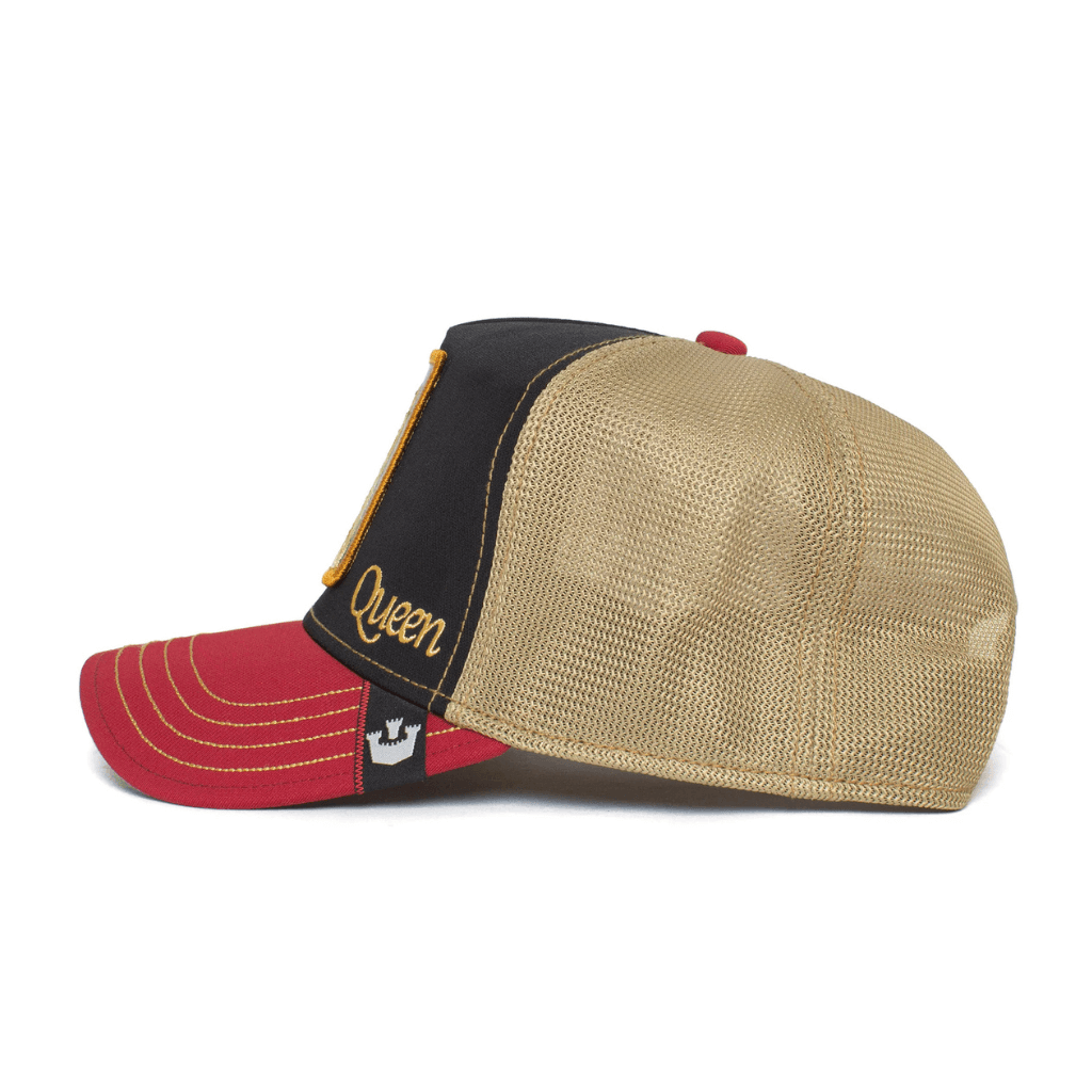 GOORIN BROS LEONA CARTE BLANCHE GORRA CAMIONERA AJUSTABLE NEGRA