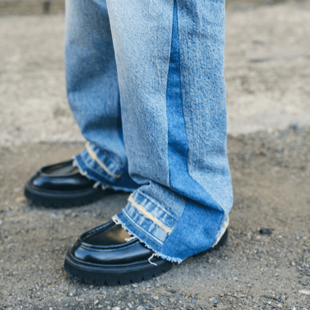 SINNERS FLARED JEANS ANCHOS