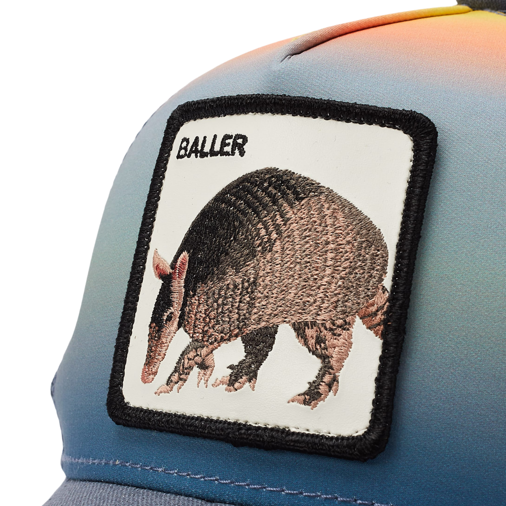 GOORIN BROS ARMADILLO 'BALLADILLO' GORRA CAMIONERA AJUSTABLE AZUL