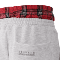 SINNERS SUDADERA BOXER GRIS