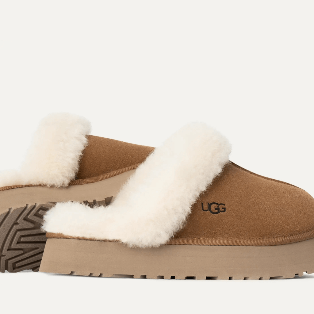SANDALIAS MUJER UGG W DISQUETTE SLIPPERS CAFE