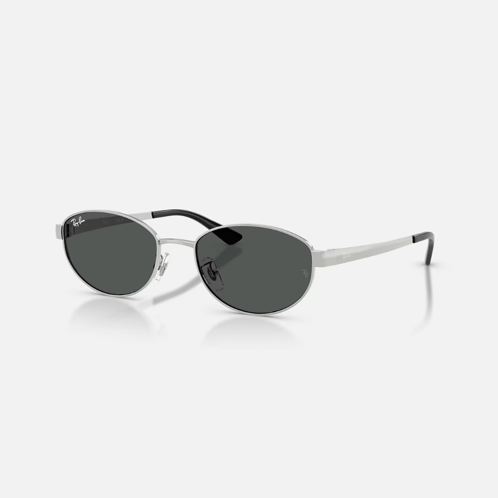 GAFAS RAYBAN RB3774D LENTE GRIS MARCO PLATEADO
