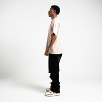 AURUM METROPOLIS III MOCHA LINE CAMISETA OVERSIZED CAFE