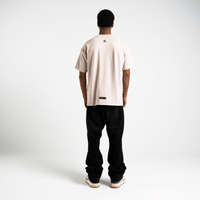 AURUM METROPOLIS III MOCHA LINE CAMISETA OVERSIZED CAFE