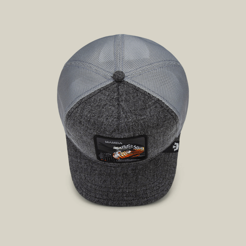 GOORIN BROS THE MAMBA GREY GORRA CAMIONERA AJUSTABLE GRIS