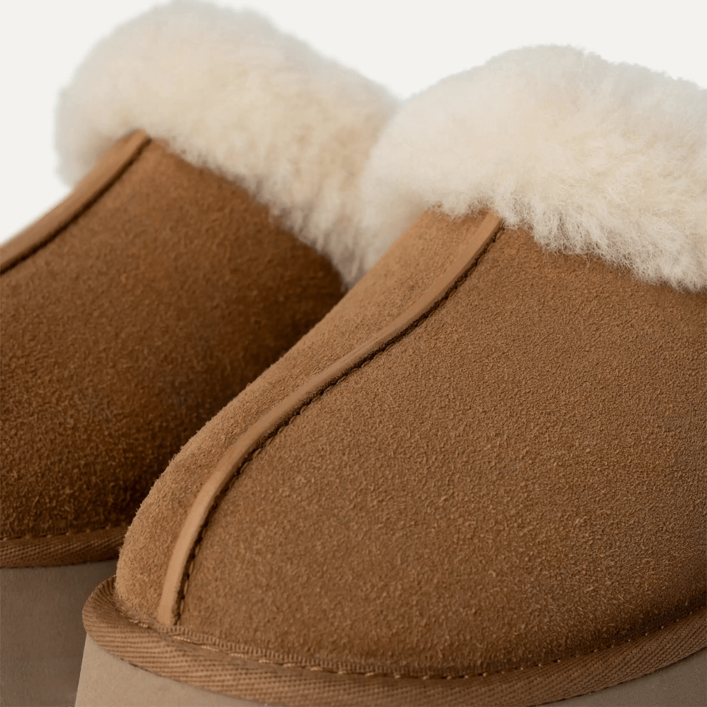 SANDALIAS MUJER UGG W DISQUETTE SLIPPERS CAFE