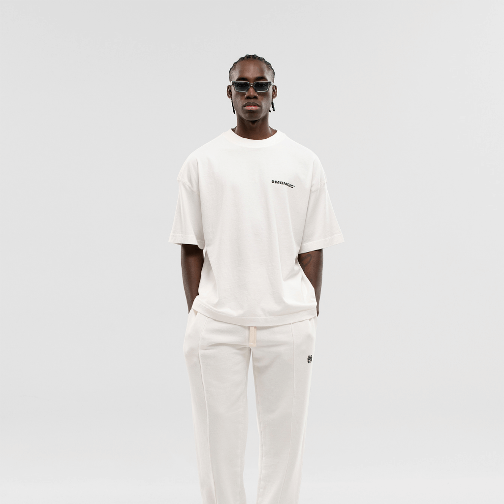 MONOIC TIMELESS V2 CAMISETA  BOXY FIT BLANCA