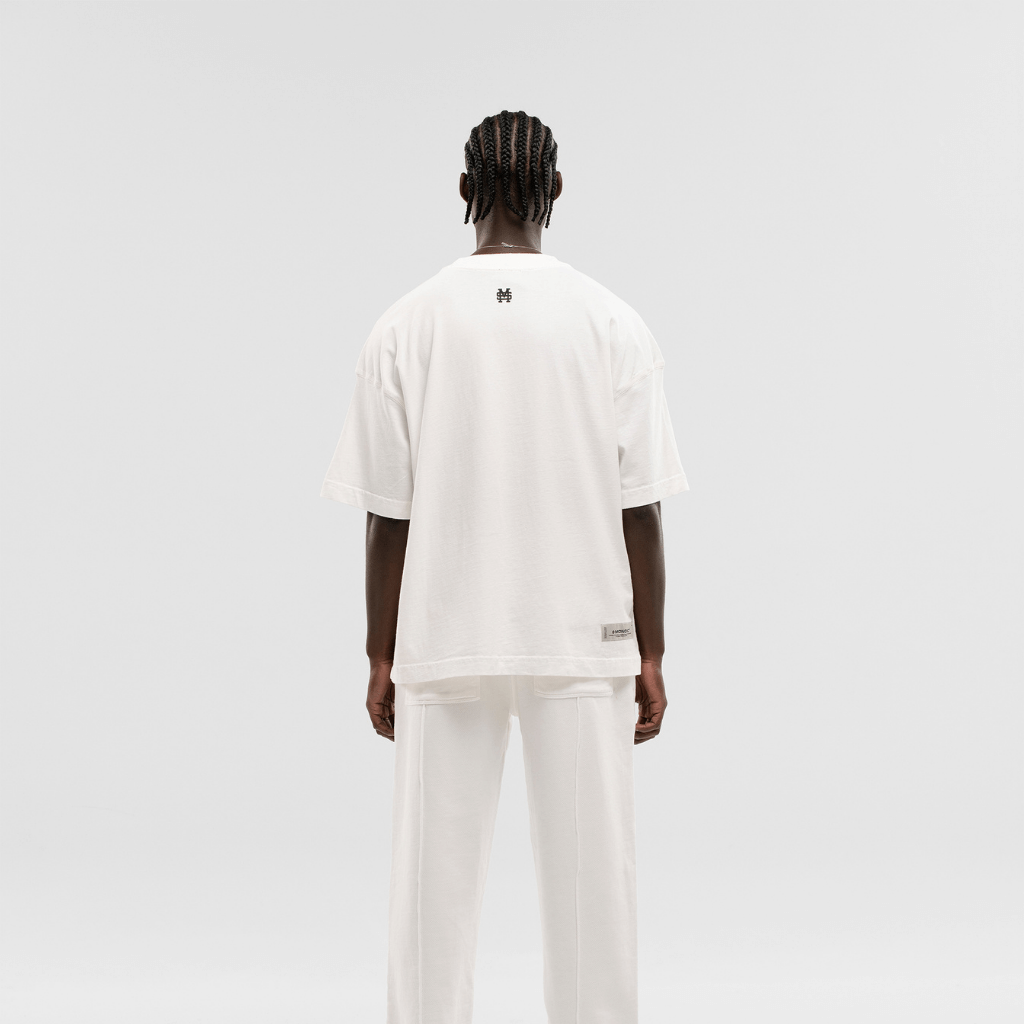 MONOIC TIMELESS V2 CAMISETA  BOXY FIT BLANCA