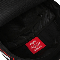 MORRAL SPRAYGROUND GHOSTBUSTERS LOGO AND SHARK MOUTH NEGRO