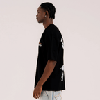 AURUM STARS I KB CAMISETA OVERSIZED NEGRA