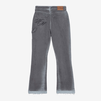 CULTUREWISE TWO STROKE SAINTS PANTALONES FLARE JEAN GRIS