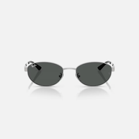 GAFAS RAYBAN RB3774D LENTE GRIS MARCO PLATEADO