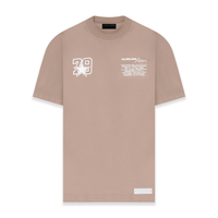 AURUM STARS I STAR AURA MOCHA CAMISETA OVERSIZE CAFE