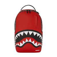 MORRAL SPRAYGROUND SHARK CENTRAL HOLDIN DOWN THE CITY DLXSV ROJO