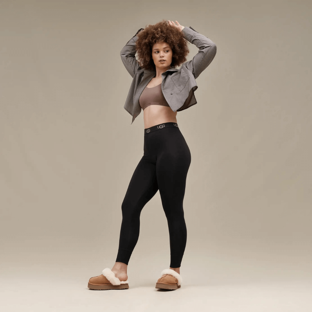 SANDALIAS MUJER UGG W DISQUETTE SLIPPERS CAFE