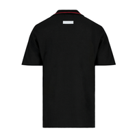 AURUM METROPOLIS III MONACO POLO CAMISETA LOOSE FIT NEGRA