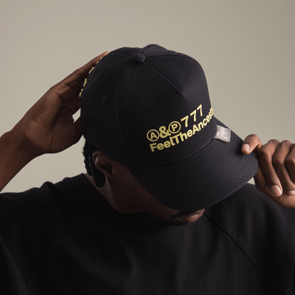 AP CROWN SIGNAL GORRA AJUSTABLE PRISMA BLACK ALL OVER NEGRO