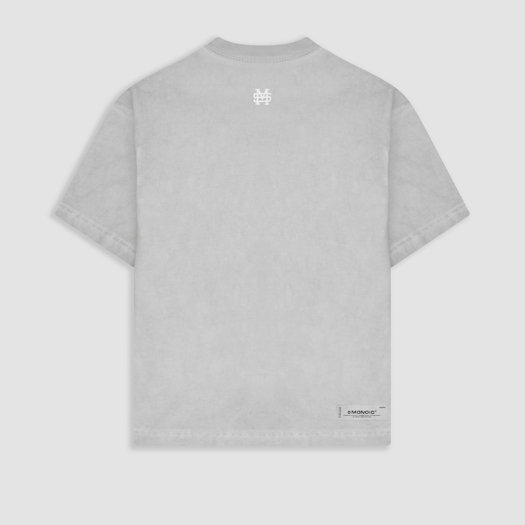 MONOIC TIMELESS V2 CAMISETA  BOXY FIT GRIS DESGASTADO