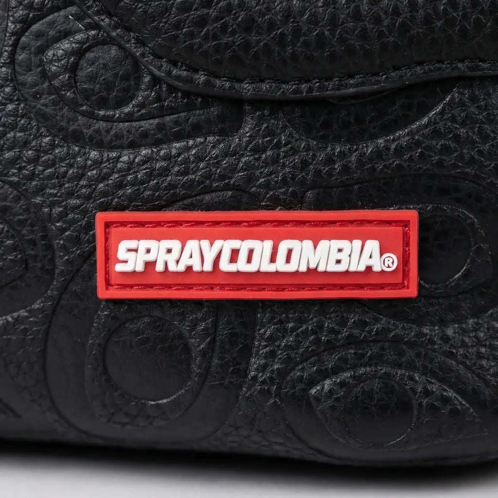 MORRAL SPRAYCOLOMBIA BLACK EYES BACKPACK NEGRO