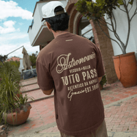 ASTRONOMIC ANDIAMO PIANO, MY FRIEND VECCHIO Y BELLO CAMISETA OVERSIZED CAFE