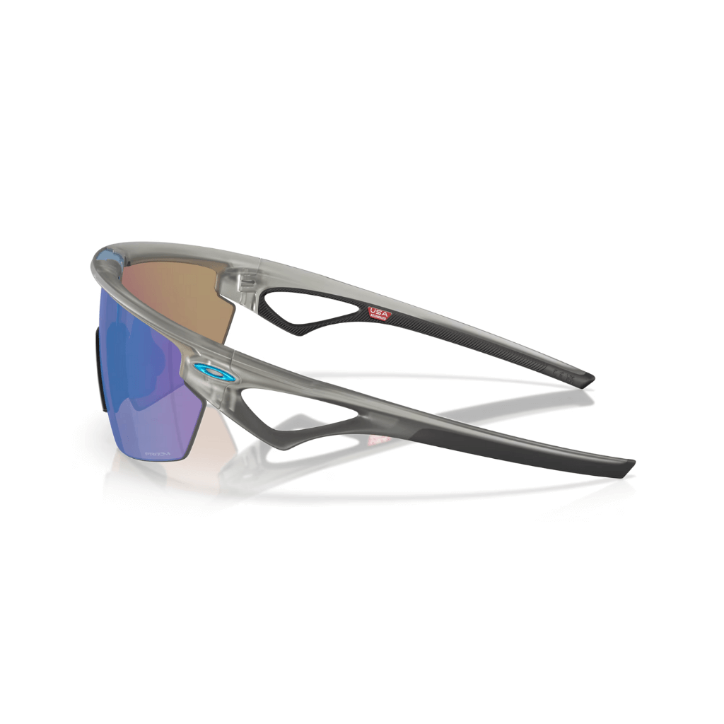 GAFAS OAKLEY SPHAERA MARCO GRIS LENTE AZUL PRIZM