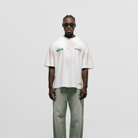 MONOIC TUTTO BENE I CAMISETA BOXY FIT MARTINI BLANCO HUESO