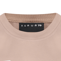 AURUM STARS I STAR AURA MOCHA CAMISETA OVERSIZE CAFE