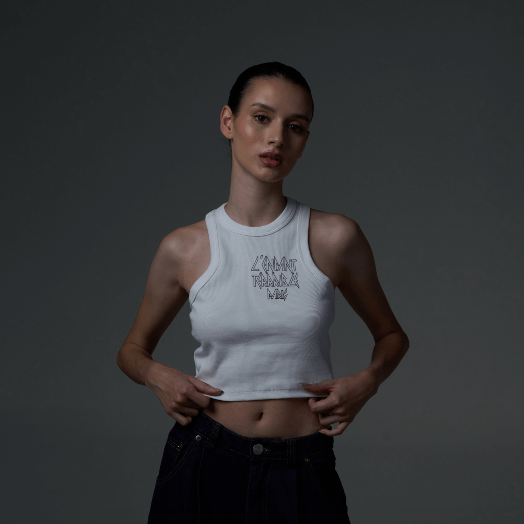 SINNERS ENFANT TERRIBLE TANK TOP MUJER BLANCO