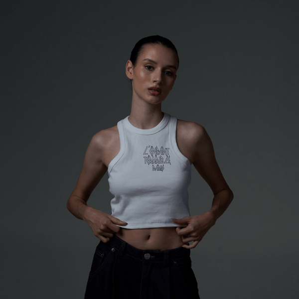 SINNERS ENFANT TERRIBLE TANK TOP MUJER BLANCO