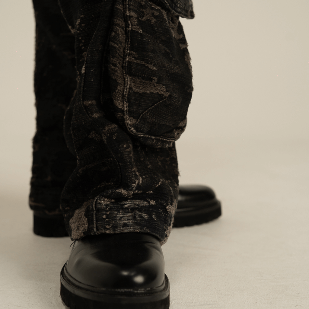 AP CROWN FIAT LUX SANCTA PANTS OVERSIZE GRIS