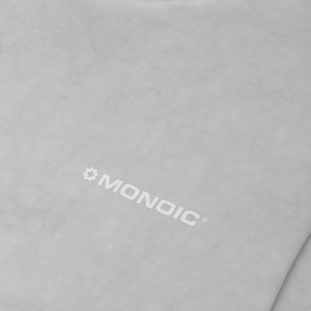MONOIC TIMELESS V2 CAMISETA  BOXY FIT GRIS DESGASTADO