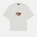 ASTRONOMIC ANDIAMO PIANO, MY FRIEND TOMATES CAMISETA OVERSIZED BEIGE