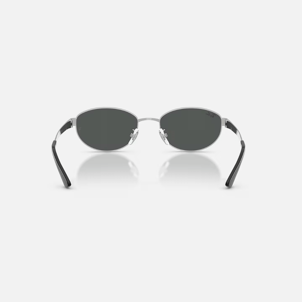 GAFAS RAYBAN RB3774D LENTE GRIS MARCO PLATEADO