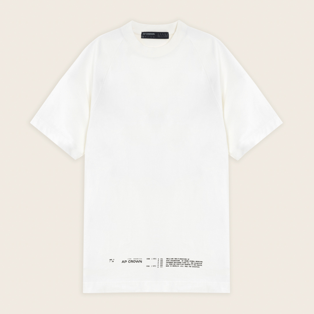 AP CROWN SIGNAL CAMISETA ZERO WHITE REGULAR BLANCO